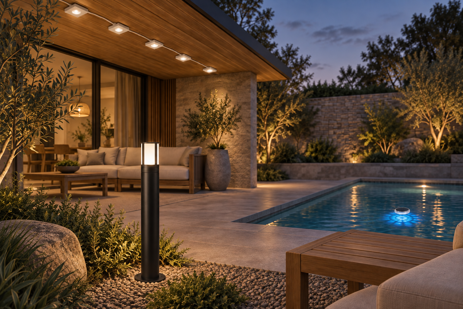 Outdoor & pool lighting